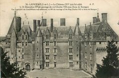 CPA Langeais I et L Le Chateau 