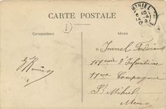 CPA Reims Porte Mars 