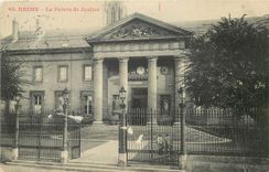 CPA Reims Le Palais de Justice 