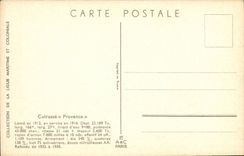 Illustrateur Bateau Boat CPA Armours Provence Guerre