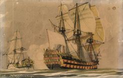 Illustrator Boat Boat CPA Vessels the shooting in Haffner row