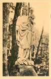 CPA Abbaye de la Pierre Qui Vire Yonne La Vierge du Chemin de Croix 