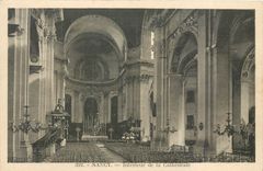 CPA Nancy Interieur de la Cathedrale 