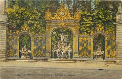 CPA Nancy Place Stanislas Fontaine de Neptune 