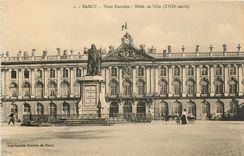 CPA Nancy Place Stanislas Hotel de Ville 