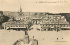 CPA Nancy Vue Panoramique prise de l'Hotel de Ville 