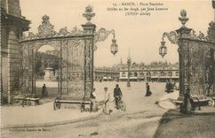 CPA Nancy Place Stanislas Grilles en fer forge 