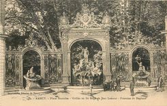 CPA Nancy Place Stanislas Grilles en fer forge de Jean Lamour 