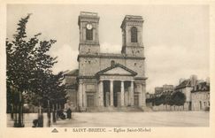CPA Saint Brieuc Eglise Saint Michel 