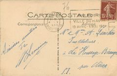 CPA Le Havre Le Boulevard Strasbourg Tramway