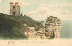 CPA Etretat La Tour de Prefosse et la Chambre des Demoiselles 
