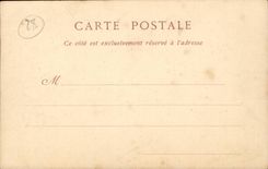 Surroundings of raised Chartres CPA Asile of Align the vault