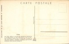 Boat Boat CPA Flute the tradind ship Transport (ship)