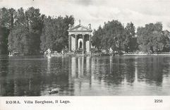 CPA Roma Villa Borghese Il Lago