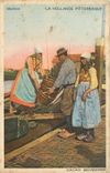 CPA La hollande pittoresque Cacao Bensdorp