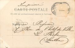 CPA Constantine Gorges du Rhumel Les cascades