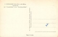 CPM Font Romeu pyr Or alt 1800m partie Est Grand Hotel et ele pyrenees Hotel