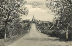 CPA Domfront en Champagne Sarthe Fnte de Conlie