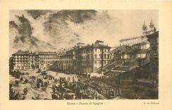 CPA Roma Piazza di Spagna