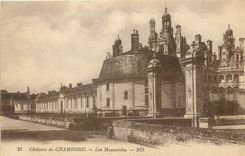 CPA Chateau de Chambord Les mansardes ND