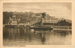 CPA Deutsches eck Coblenz