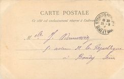 CPA Palais de Versailles appartement Louis XV Salon de Pendules 