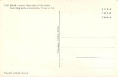 CPA Roma Museo Nazionale di ville Glulia Veso Chigi