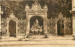 CPA nancy Place Stanslas Fontaine d'Amphitrite