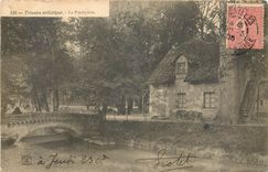 CPA trianon artistique le presbytere Versailles