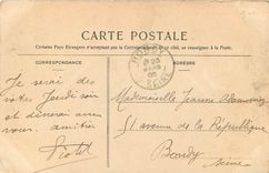 CPA trianon artistique le presbytere Versailles