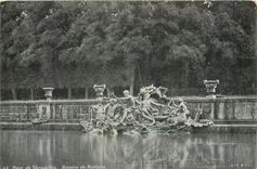 CPA parc de versaille Bassin de neptune