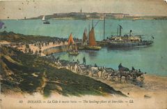 CPA Dinard la cale a maree basse