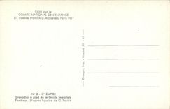 CPM 1er Empire Grenadier a pied de la garde imperiale