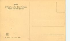 CPA Roma Abbazia delle tre fontane Veduta delle tre Fontane