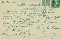 CPA Avant et apres la Guerre  La rue d'Arras