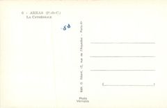 CPA arras P de C La Cathedrale