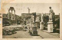 CPA Roma Toro Rmano Casa delle Vesali