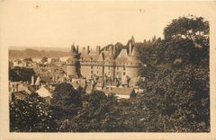 CPA Langeais I et L Le chateau mon hist Xve s construit par ordre de Luois XI On y celebre en 1491 l