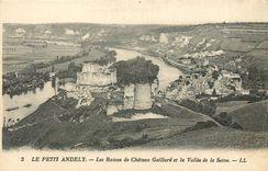 CPA Le petit Andely Les ruines de chateau Gaillad et la  vallee de la Seine LL