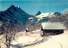 CPM Hameau dans la neige