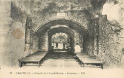 CPA Carthage Chapelle de 'Amphitetre Interieur