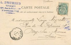 CPA Parc de Versailles Perspective du Tapis vert et du palais