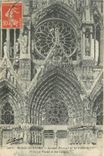 CPA Ruines de reims Gand portal de la Cathedral