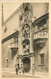CPA Nancy Palais Ducal petite et grande Porteries 1312 Cette derniere est surmntee de la Statue du D