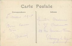 CPA Bombardement de reims par les Allemand le 19 septembre 1914