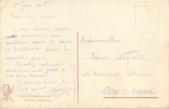 CPA L'Incendie de la cathedrale de Reims