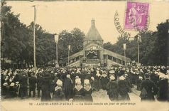 CPA Sainte Anne d'Auray La Scata Sancta un jour de pelerinage Folklore
