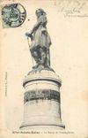CPA Alise Sainte Reine la statue de Vercingetorix