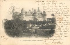 CPA Pierrefonds Chateau Cote nord
