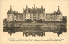 CPA Chambord le chateau façade Septentrionale